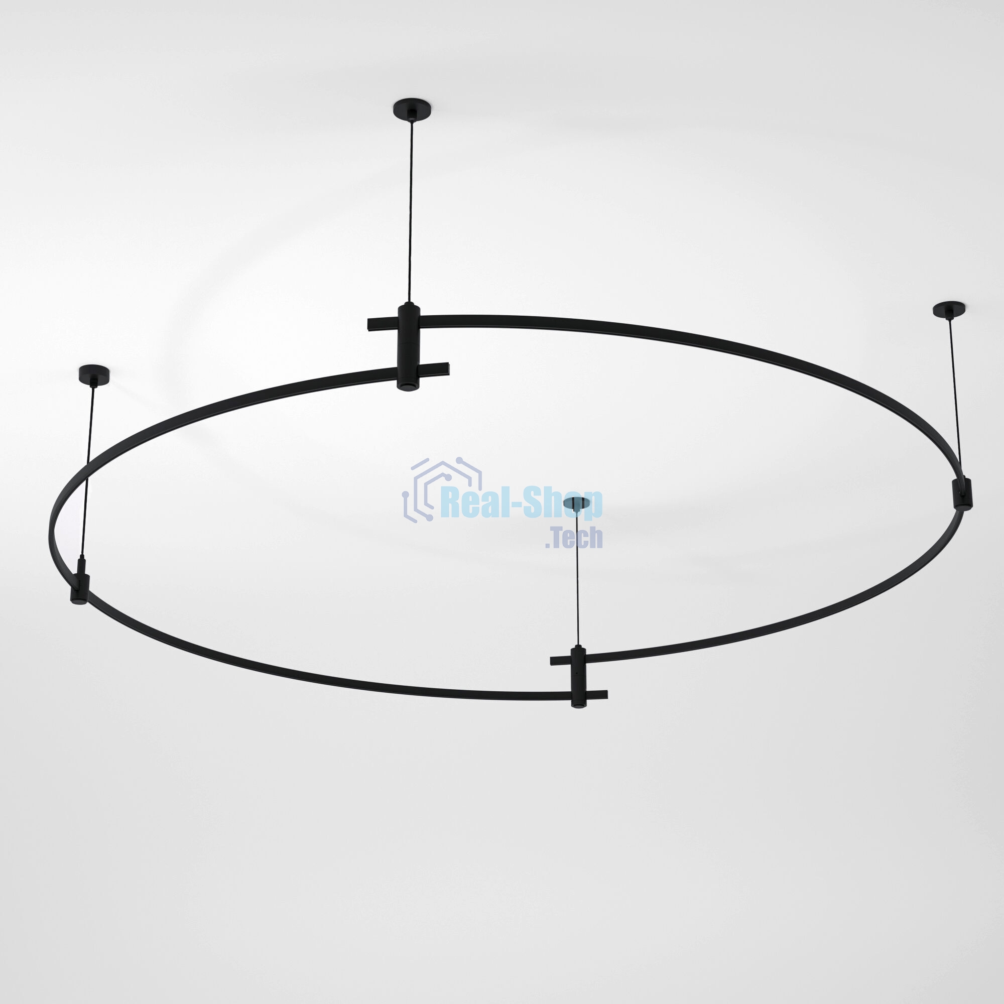 Шинопровод Round (черный) (1500?) Esthetic Magnetic 85217/00