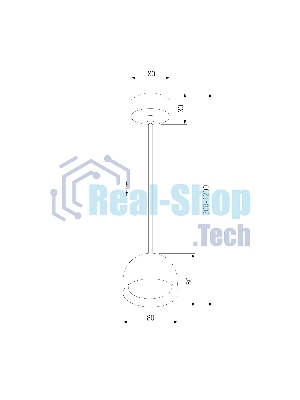 50261 LED / подвесной светильник / черный