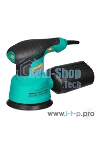 Эксцентриковая шлифовальная машина Sturm OS8135R Эксцентриковая шлифмашина Sturm, 350Вт, d 125мм, рег обор. 5000-12000об/мин, ПЫЛЕСБОР OS8135R