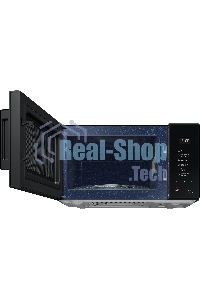Микроволновая печь Samsung MS23T5018AK/BW черный, 23 л, 800 Вт, переключатели - сенсор