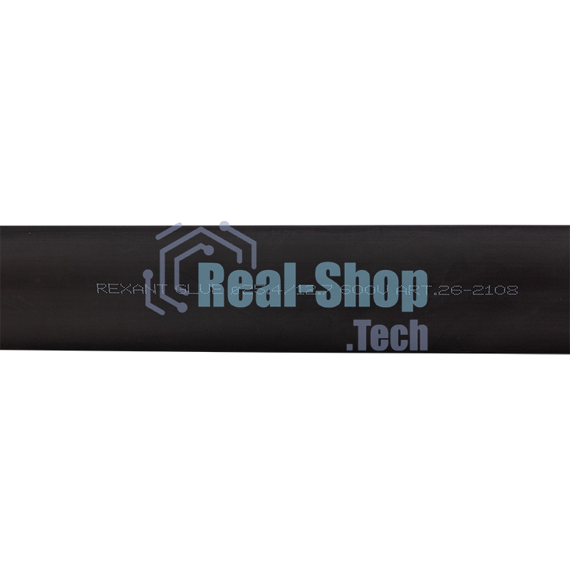 Трубка термоусаживаемая двухстенная клеевая Rexant 25.4/12.7мм (уп.5шт) по 1м черный