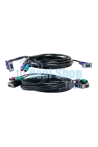 Набор кабелей D-LINK DKVM-CB3 для DKVM - 2хPS/2,1xVGA, 3м