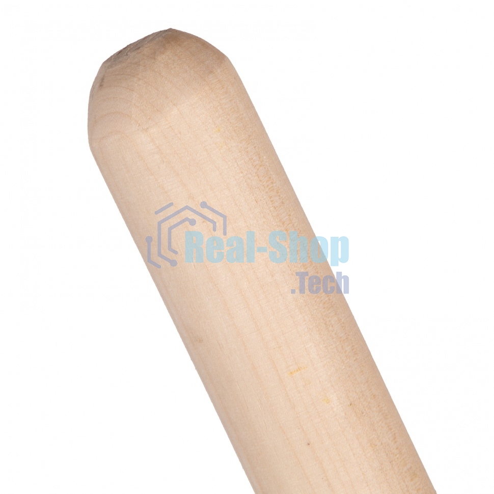 Лопата для уборки снега пластиковая, 380х385х1420 мм, деревянный черенок Россия