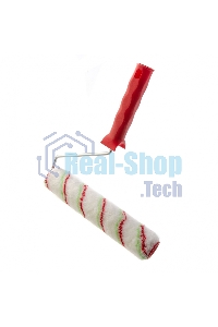 Валик Сибртех Эмали, 250 мм, ворс 12 мм, D 36 мм, D ручки 6 мм, полиамид, полиакрил