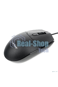 Мышь проводная Gembird MOP-430 черный, 1600 dpi, USB, кнопки - 4