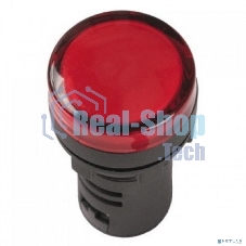 Арматура светосигнальная AD-16DS 24В AC/DC красн. ИЭК BLS10-ADDS-024-K04-16