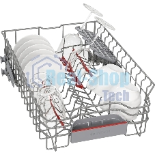 Встраиваемая посудомоечная машина Bosch SPV6EMX65Q, серебристый, 44.8 см, 10 компл., 45 дБ, класс A+