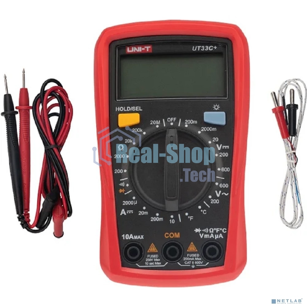 Портативный мультиметр UNI-T UT33C+