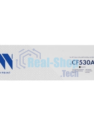 Картридж лазерный NVPrint совместимый HP CF530A черный для Color LaserJet Pro MFP M180n/M181fw (1100k)