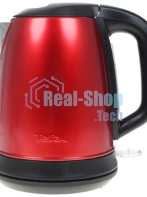 Чайник электрический Tefal KI270530 1.7л. 2400Вт красный (корпус: металл)