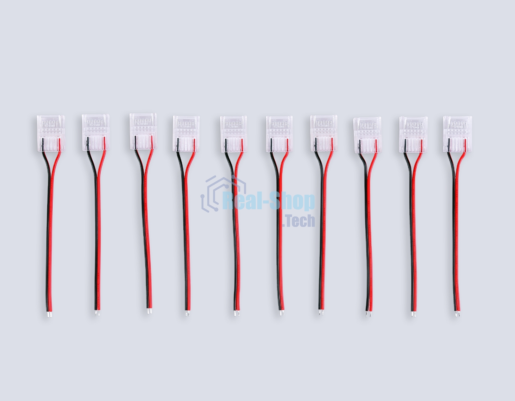 GS7378 Соединитель гибкий односторонний COB 12/24V для лент 12 mm (2 конт.) (10шт)