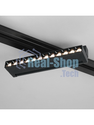 85018/01/Светильник потолочный светодиодный Garda черный 20W 4200K