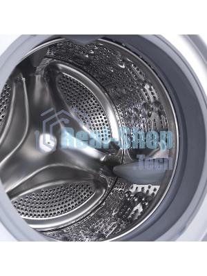 Стиральная машина LG F1296TD4 серебристый, загрузка фронтальная 8 кг, 1200 об/мин, класс: А