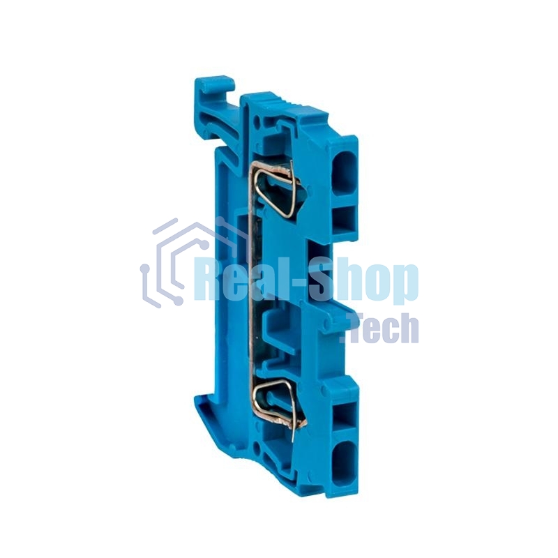 Колодка клеммная JXB-ST-2.5 31А самозажимная син. EKF plc-jxb-st-2.5-blue