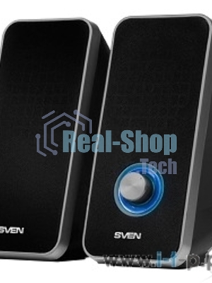 Акустическая система 2.0 SVEN 325, черный, USB, мощность 2x3 Вт(RMS) SVEN 325, черный, USB, акустическая система 2.0, мощность 2x3 Вт(RMS)