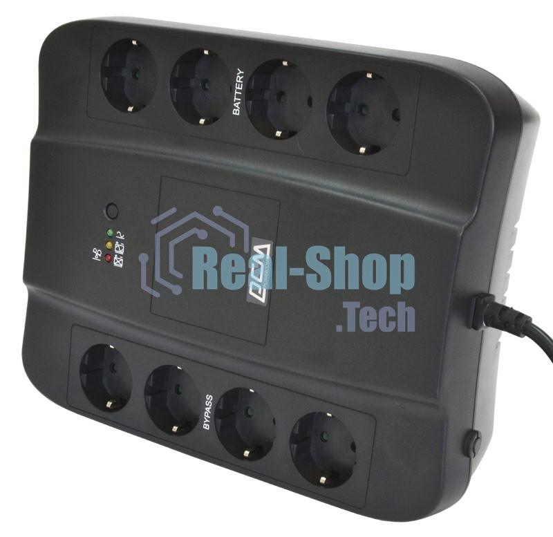 Источник бесперебойного питания Powercom SPD-1000U 550Вт 1000ВА черный