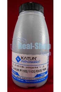 Тонер HP LJ P1102/1120/1505/22/66/1606 LBP-3010/3250 (фл, 100г) Katun фас России