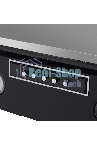 Вытяжка каминная Maunfeld Bridge 60 нержавеющая сталь/черное стекло, 60 см, 850 куб. м/ч, 51 дБ