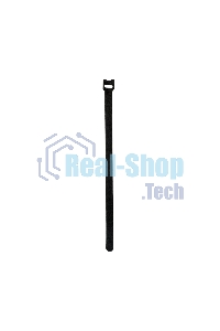 Хомут–липучка многоразовый Rexant 320х14 мм, черный (упак. 12 шт.)