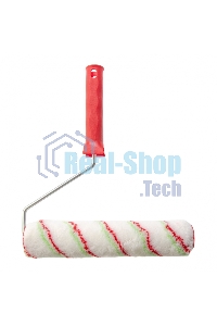 Валик Сибртех Эмали, 250 мм, ворс 12 мм, D 36 мм, D ручки 6 мм, полиамид, полиакрил