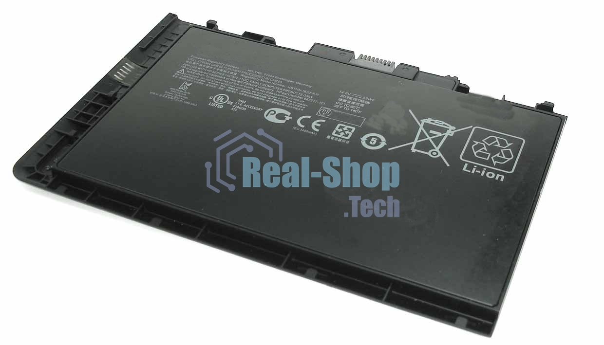 Аккумуляторная батарея для ноутбука HP EliteBook Folio 9470m 9480m 14.8V 52Wh черный