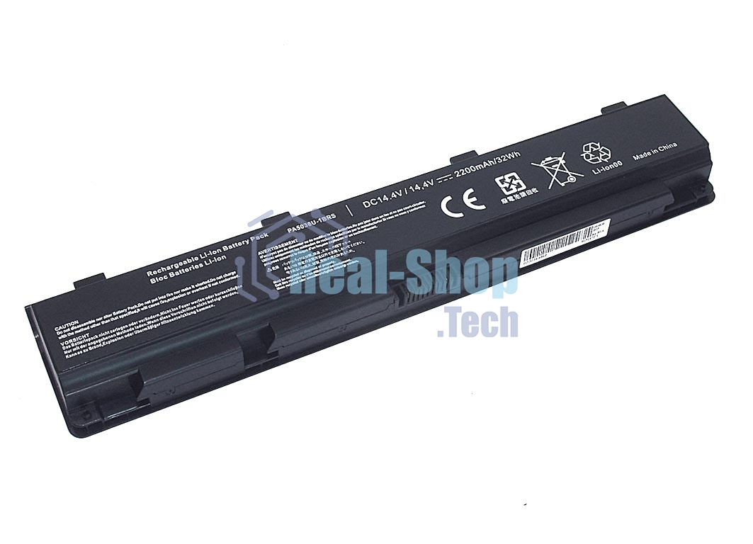 Аккумуляторная батарея для ноутбука Toshiba 5036-4S1P 14.4V 2200mAh OEM черный