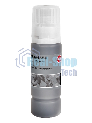 Чернила Cactus CS-GI46BK черный135мл для Canon MAXIFY GX6040/GX7040