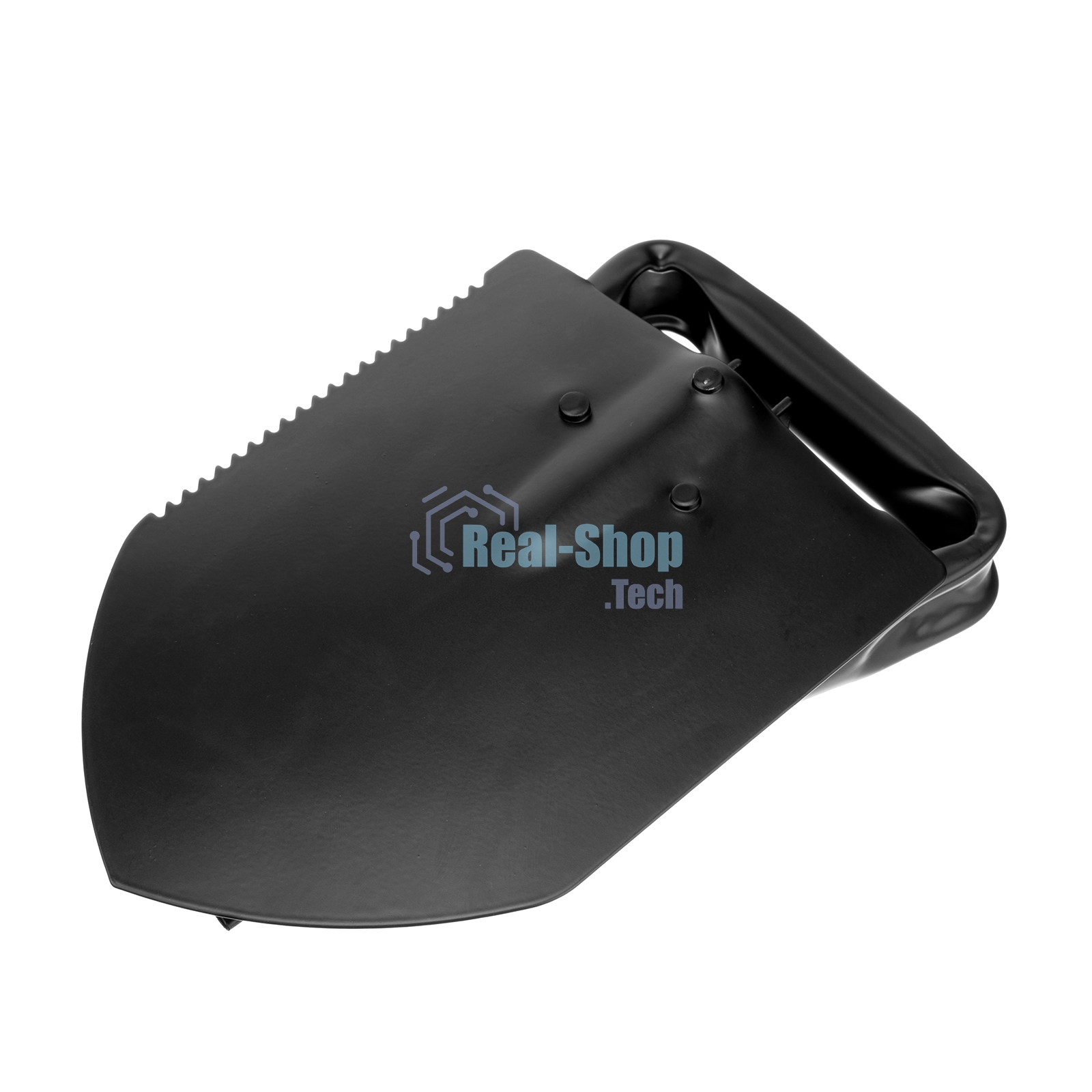 Лопата походная Palisad 150х200х253-620 мм, цельнометаллическая, складная в чехле