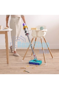 Пылесос вертикальный Dyson V15s Detect Submarine (448798-01) серый, питание от аккумулятора, 240 Вт, уборка влажная/сухая, пылесборник 0,76 л, работа от АКБ max 60 мин.