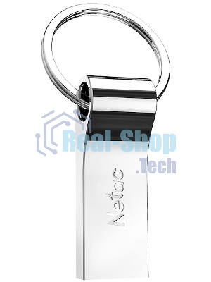 Флешка USB Netac U275 (NT03U275N-064G-20SL), 64Gb, USB 2.0, R/W 50/15, серебристый