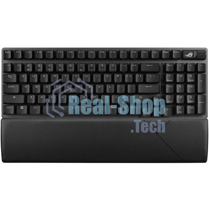 Клавиатура ASUS Strix Scope II 96 гибридная, Bluetooth, радиоканал, чёрный