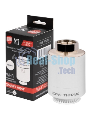 Термостат радиаторный электронный Royal Thermo Smart Heat 2.0, белый