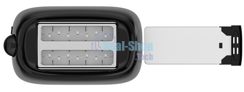 Тостер Maxvi KT723P черный