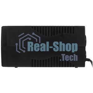 Источник бесперебойного питания ExeGate Power Back BNB-650.LED.AVR.2SH.RJ.USB (650VA/360W, LED, AVR,2*Schuko, RJ45/11, USB, батарея 12V 7.2Ah, Black)