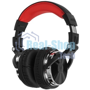 Гарнитура OneOdio Studio Pro 10 черный/красный, проводная, 3.5 мм