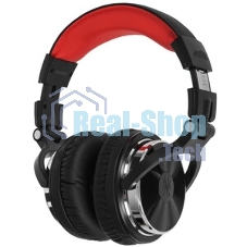 Гарнитура OneOdio Studio Pro 10 черный/красный, проводная, 3.5 мм