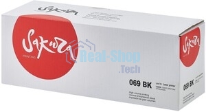 Картридж Sakura 069BK (5094C002) для Сanon, черный, 2100к.