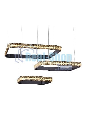 Светильник Ambrella light FA6166 BK черный 131W 720*500*900 (ПДУ РАДИО 2.4)