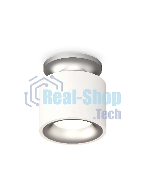 Светильник Ambrella Light XS7510101 SWH/MCH белый песок/хром матовый MR16 GU5.3 (N7928, C7510, N7013)