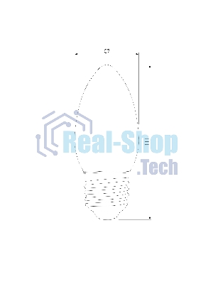 BLE2724/ Светодиодная лампа Свеча СD LED 8W 6500K E27
