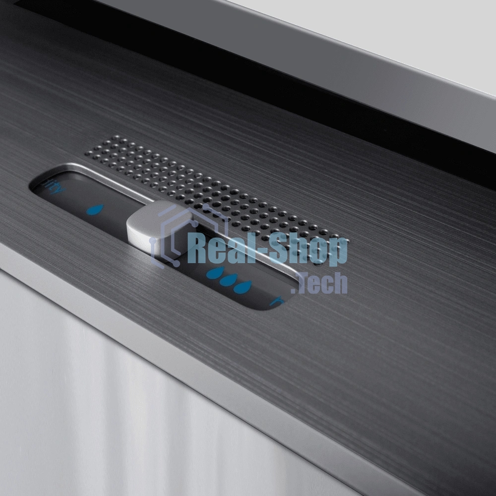 Холодильник Maunfeld MFF192NFB01 Inverter черный стекло трехкамерный 334/184л морозилка снизу, No Frost, Side by Side