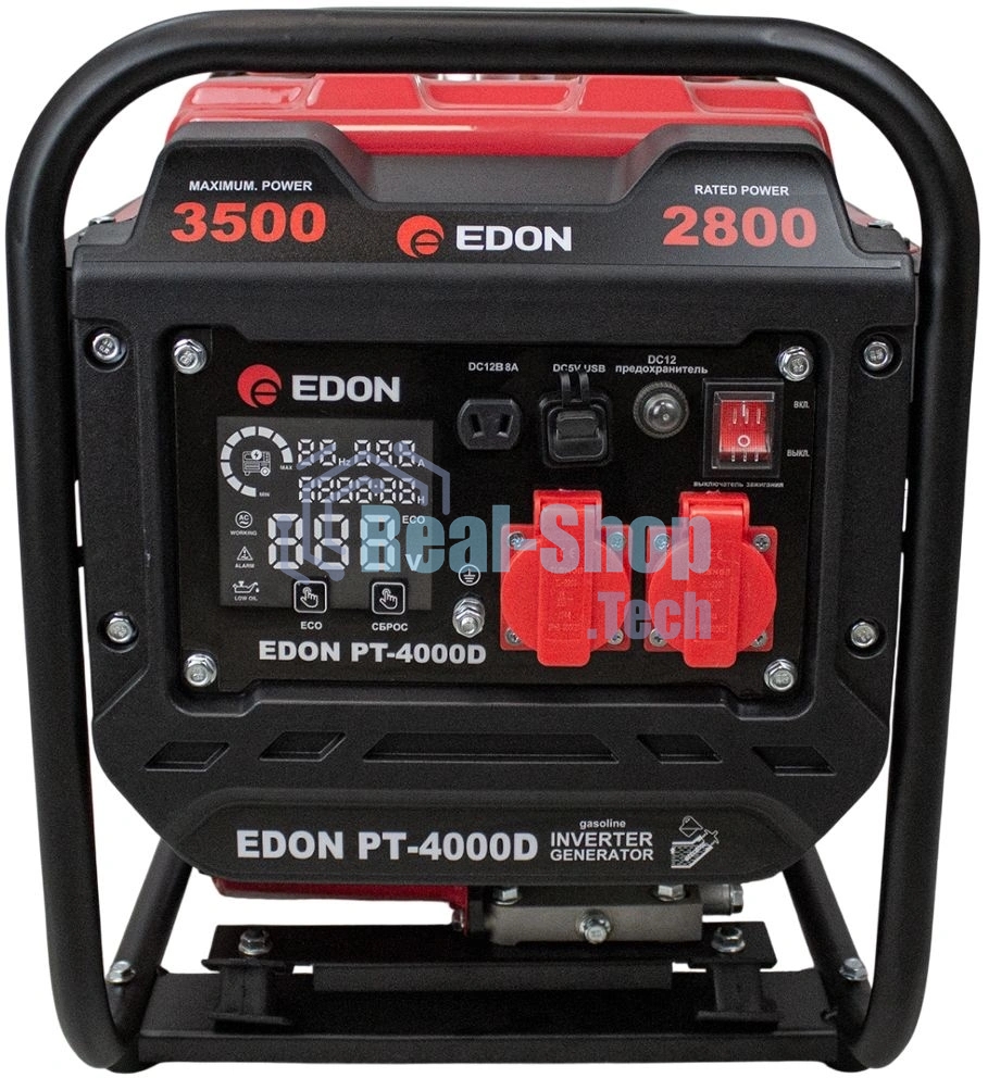 Бензиновый инверторный генератор Edon Edon PT-4000D 3.5кВт