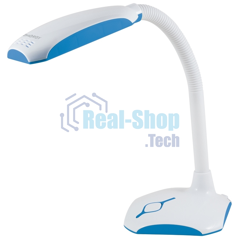 Лампа электрическая настольная Energy EN-LED17 бело-голубая