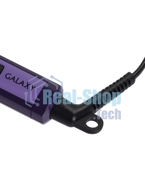 Щипцы для завивки волос Galaxy LINE GL4617 фиолетовый, 25 мм, 100-220 °C, 13 режимов
