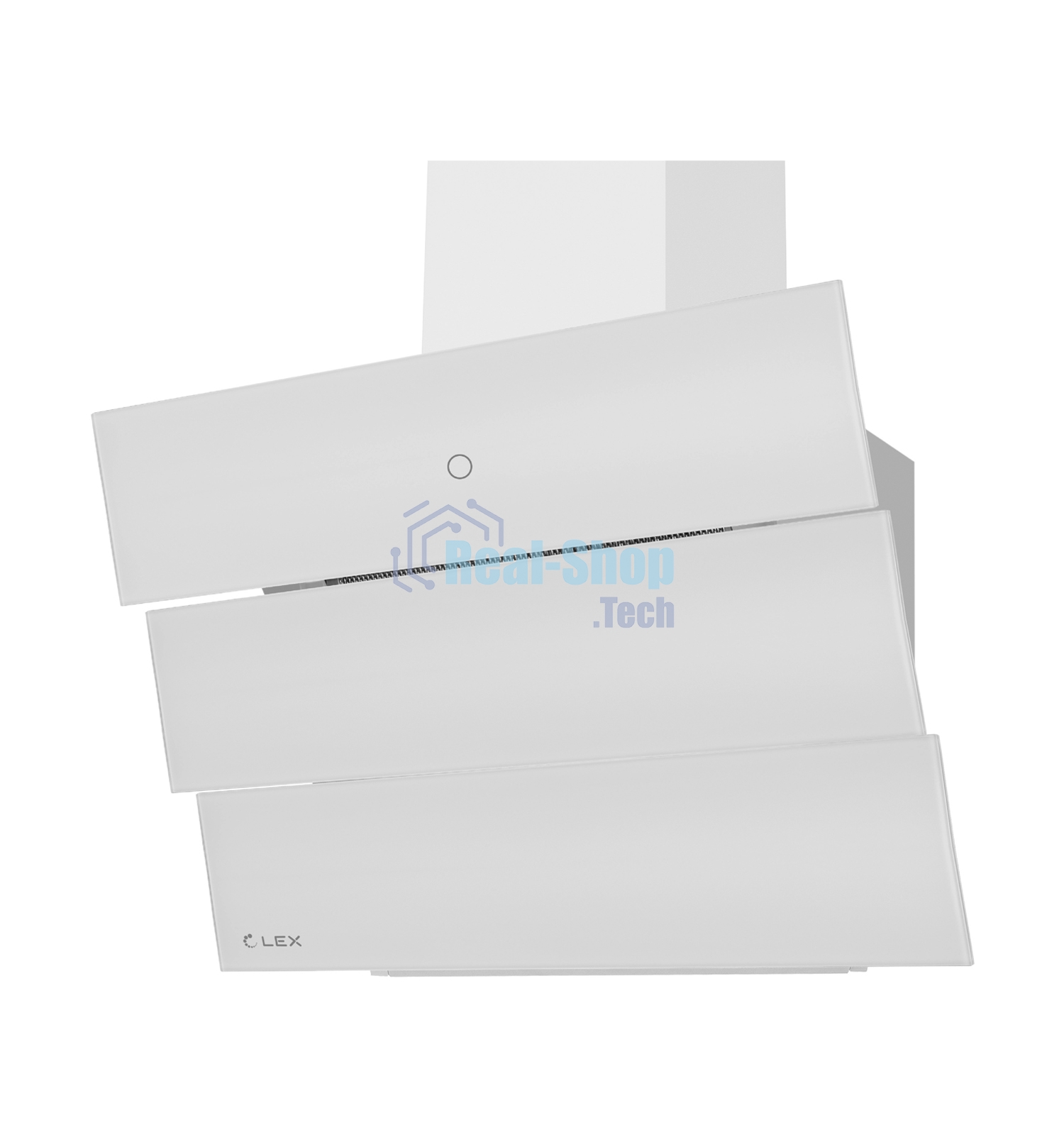 Вытяжка наклонная LEX RIO GS 600 белая, 59.5 см, 850 куб. м/ч, 44 дБ