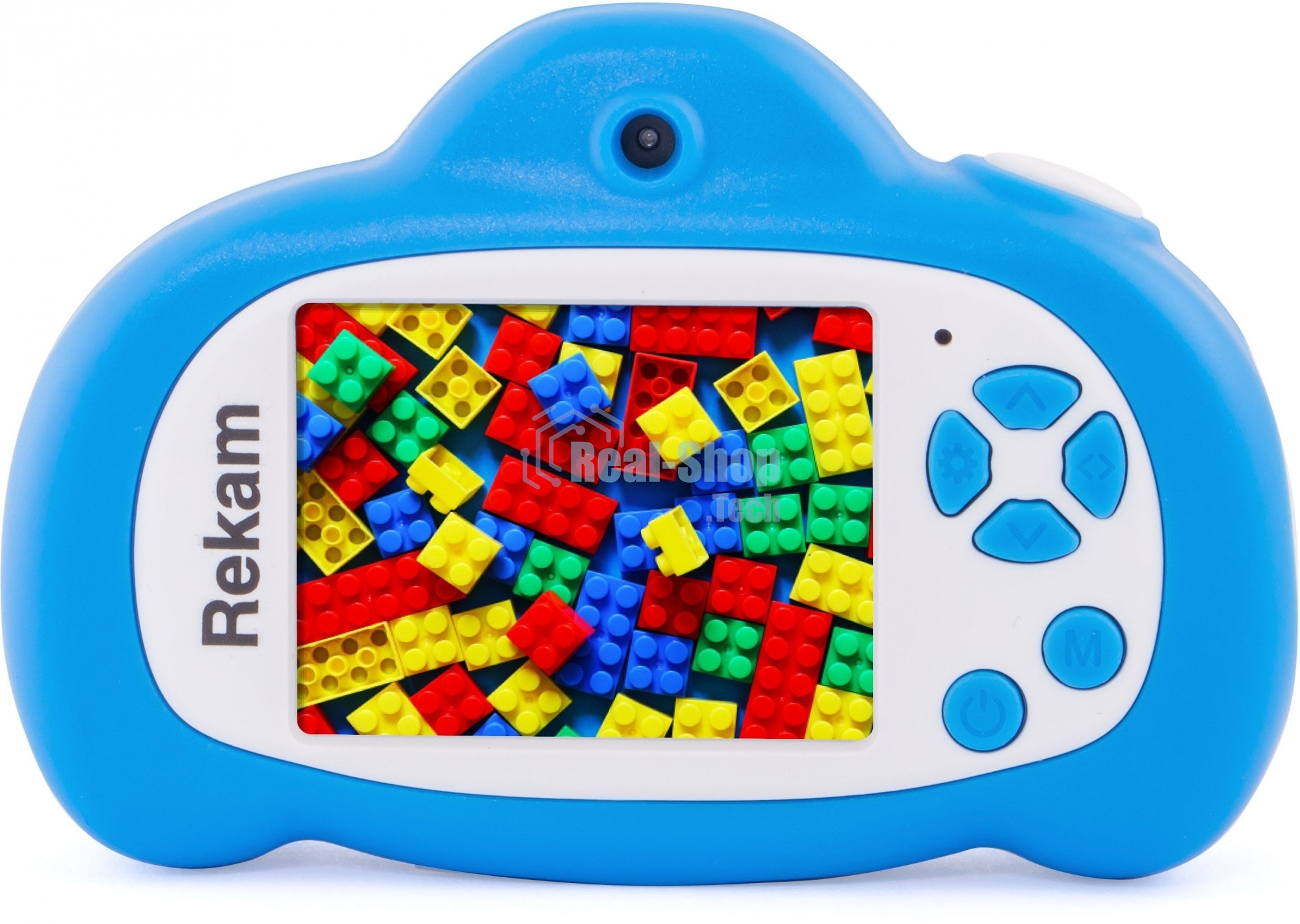 Фотоаппарат Rekam iLook K410i голубой 12Mpix 1.8