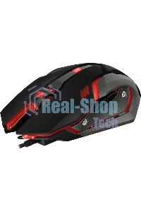 Мышь проводная SVEN RX-G740 черный, 2400 dpi, USB, кнопки - 6