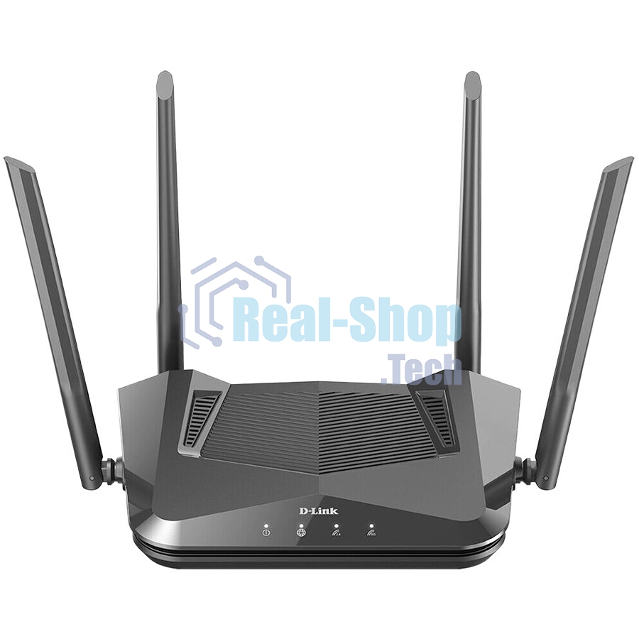 Двухдиапазонный гигабитный Wi-Fi 6 маршрутизатор D-Link DIR-X1530/RU/A1A AX1500 (466526)