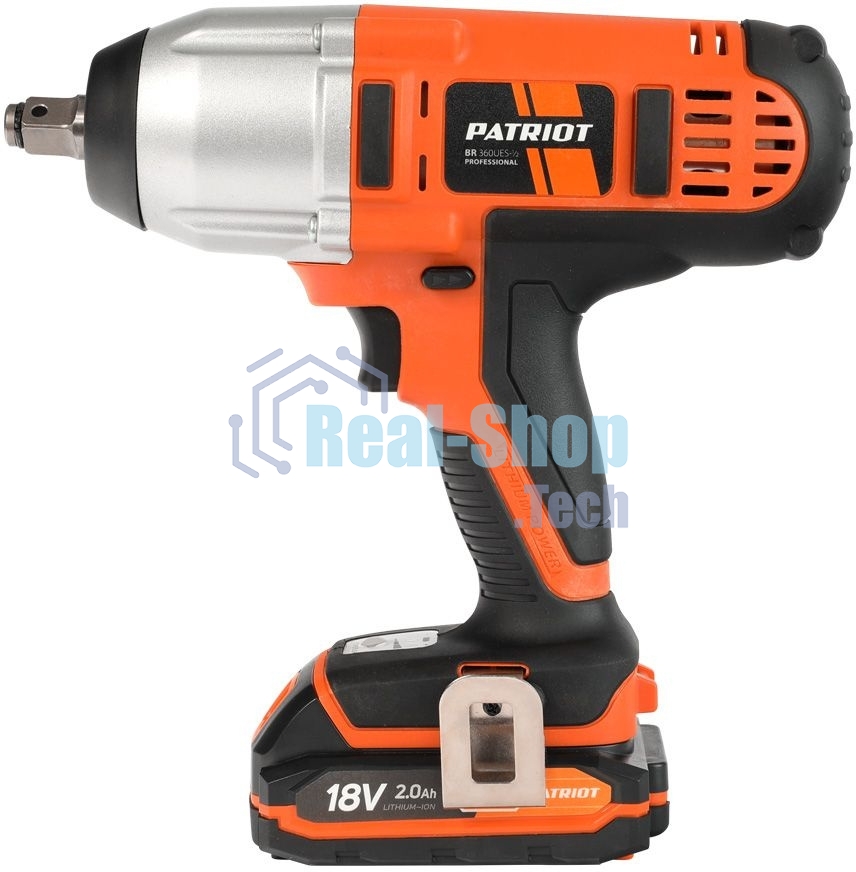 Гайковерт ударный PATRIOT BR 360UES 1/2. 0-2000 об/мин; 3200 уд/мин;