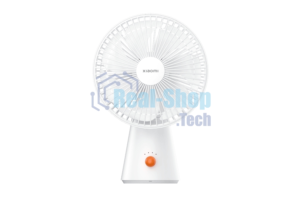 Вентилятор Xiaomi Rechargeable Mini Fan белый, настольный, 10 Вт, 4 скорости, 8.7 см